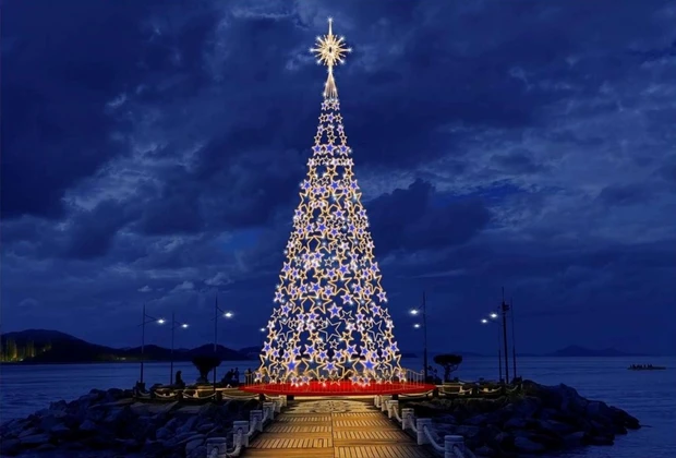 Balneário Camboriú prepara uma mega decoração de Natal para este ano
