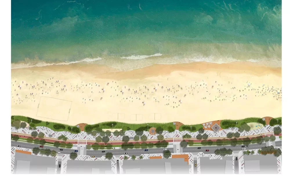 Plantio de restinga da Praia Central é adiado