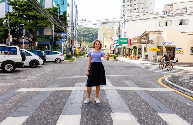 Avenida Central em Balneário Camboriú