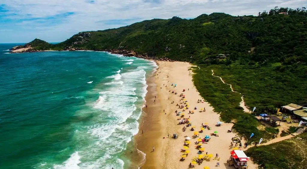 as melhores praias de Santa Catarina: Praia Mole