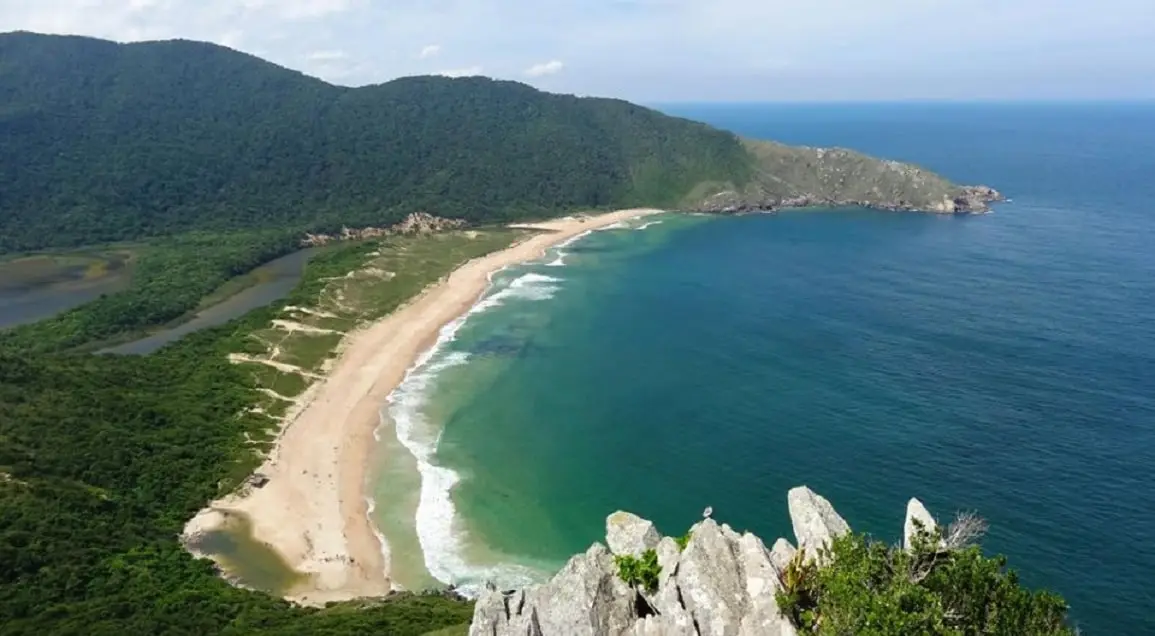 as melhores praias de Santa Catarina: Lagoinha do Leste