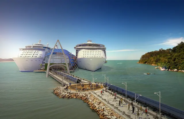 Porto de cruzeiros BC Port em Balneário Camboriú